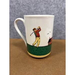 Christopher Stuart Optima Fairway Golf Mug Fine China HK204 Clubhouse Coffee Cup